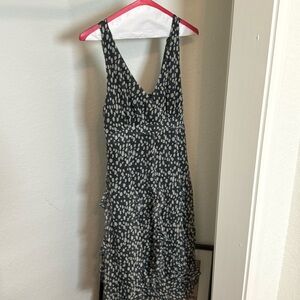Midi polka dot dress